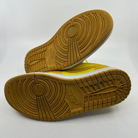 Nike Dunk Low University Gold Yellow WMNS 10 Leather Sneakers DC0774-700 - Picture 6 of 8